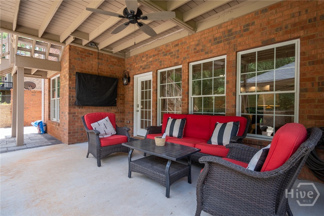 Terrace-Covered Patio
