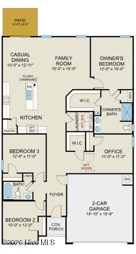 7155 Woodline Drive SW, Sunset Beach, NC 28468 – photo 2: Floorplan Rendering.pdf