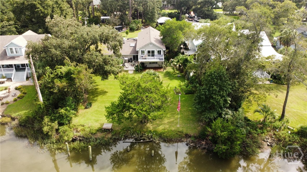 Overhead from the marsh