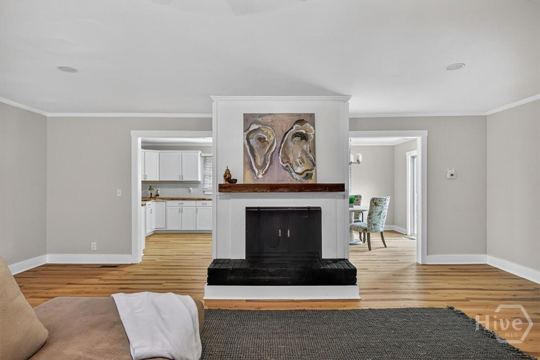 Ornamental fireplace