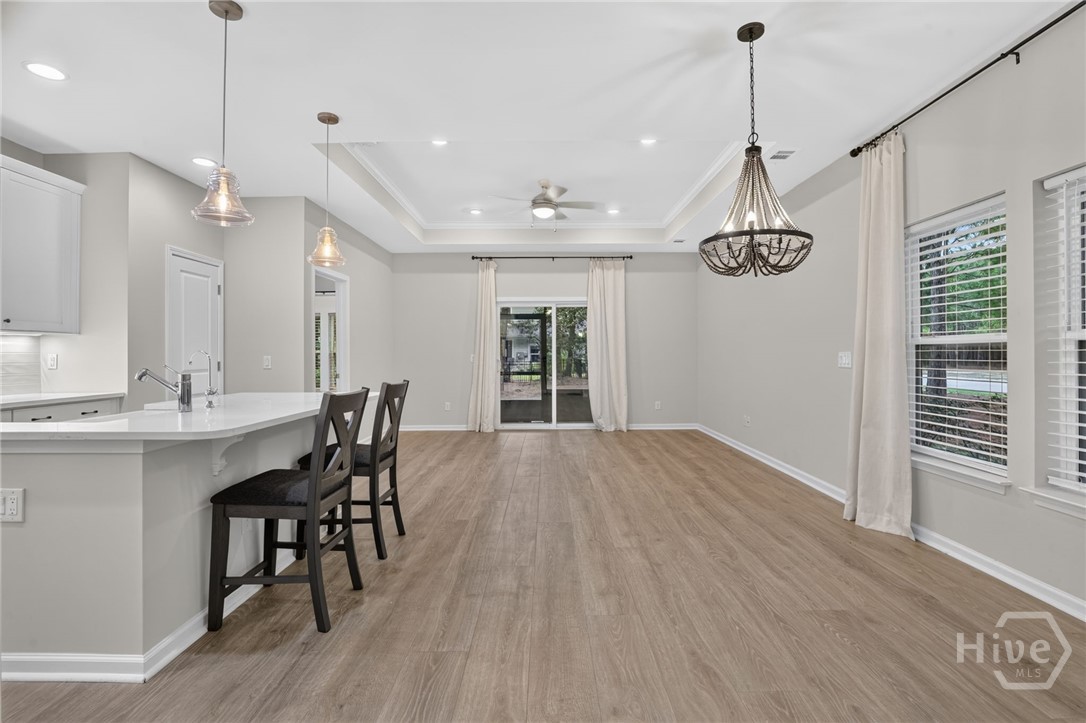 Living and Kitchen Area