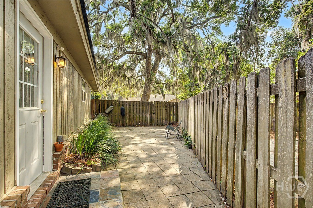 Multigenerational Suite Entrance and Courtyard