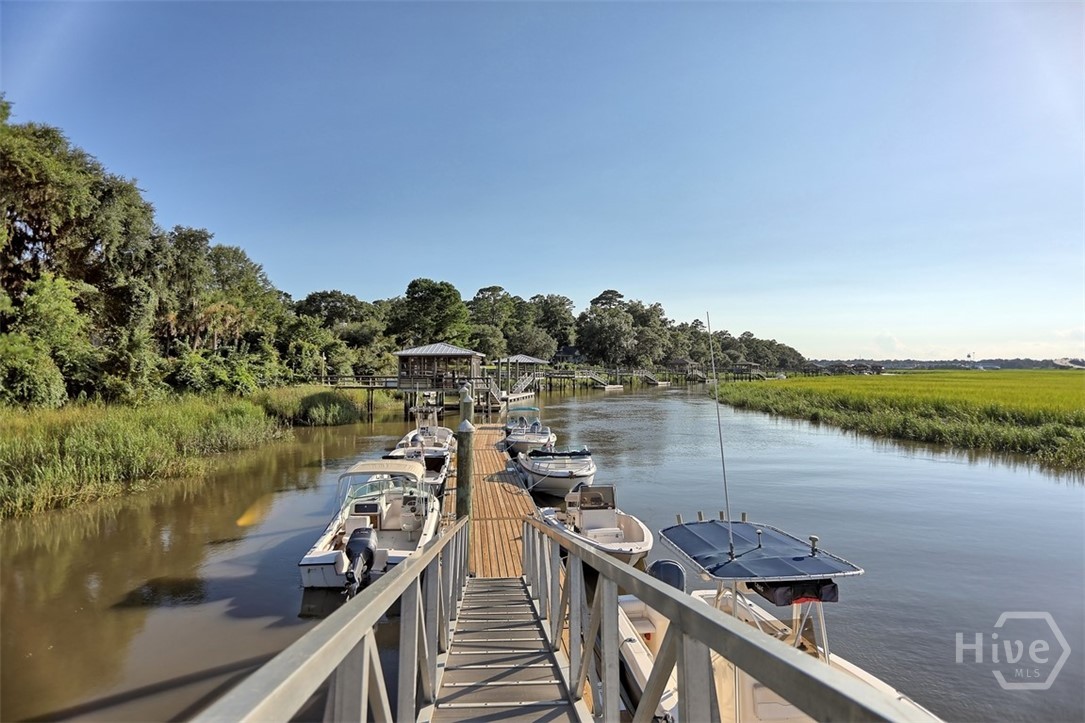 Watch the sunsets from the dock!