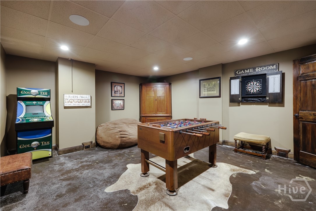 Basement Game Room