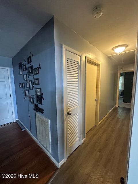 Hall way to bedrooms
