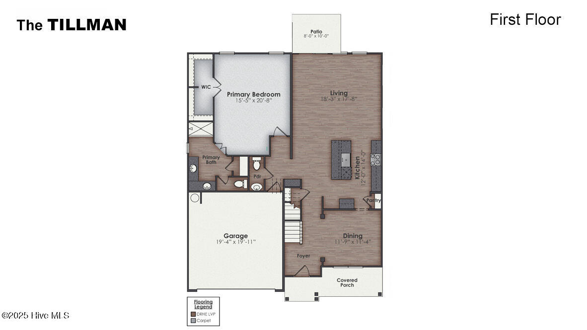 68 Legare Street Lot 176, Wilmington, NC 28411 – photo 2: Tillman_FirstFloor