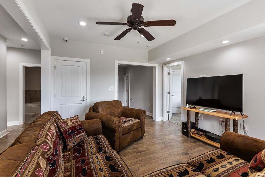 Basement living room