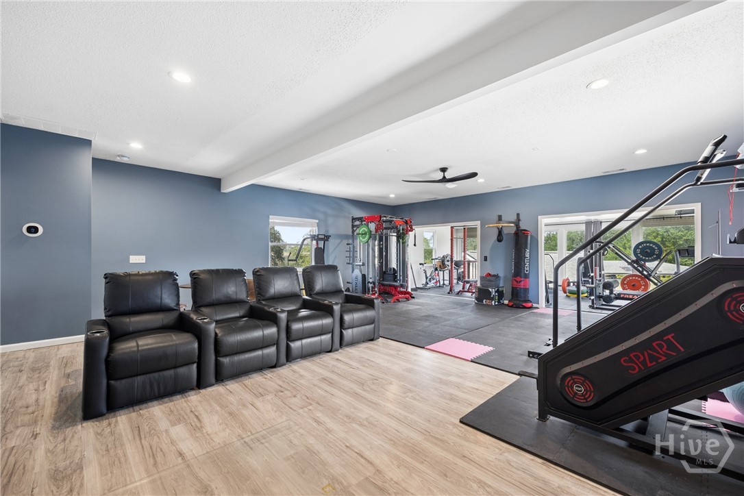 Movie room? Game room? Workout space? You pick.
