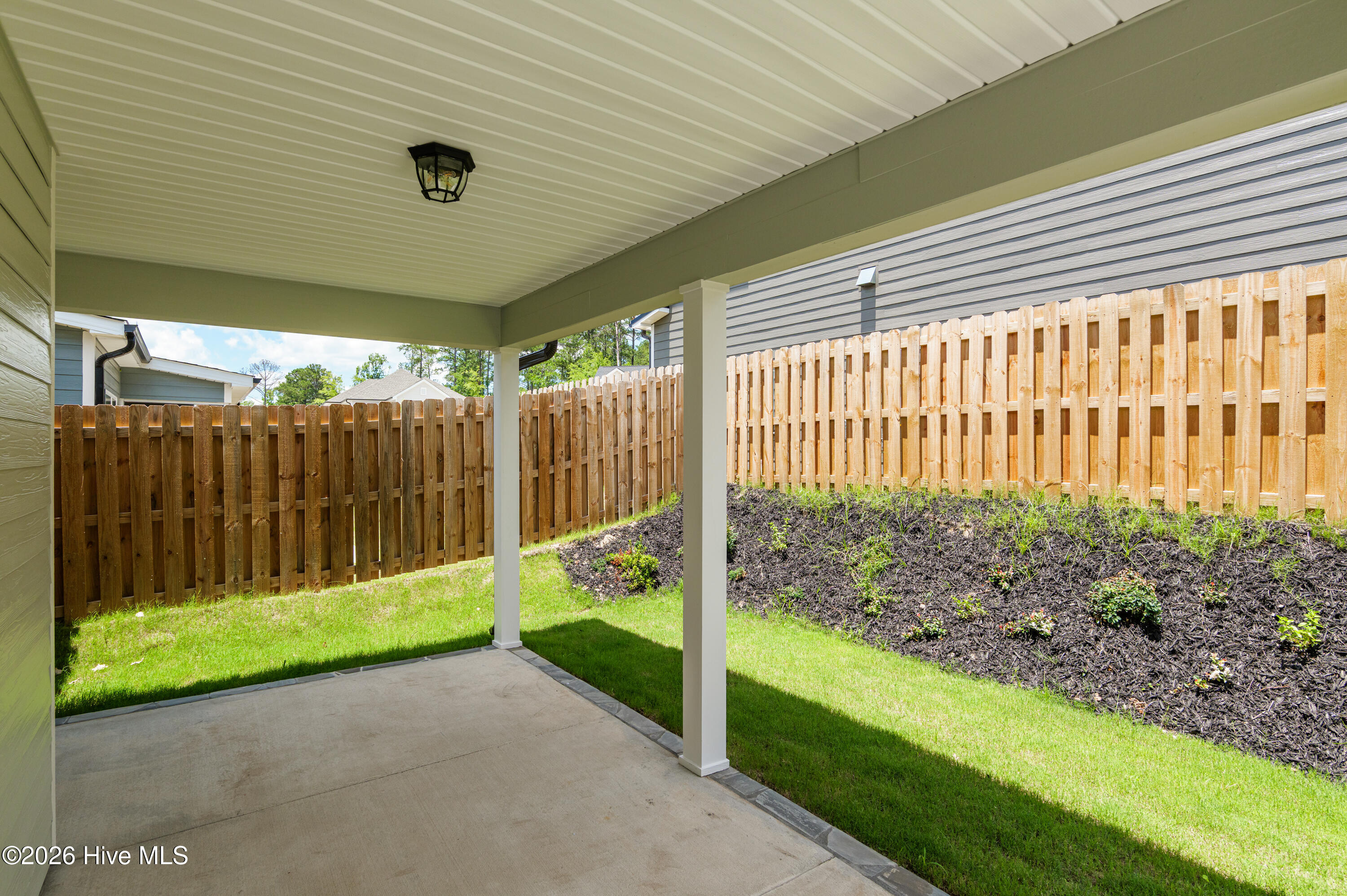 Fenced Backyard