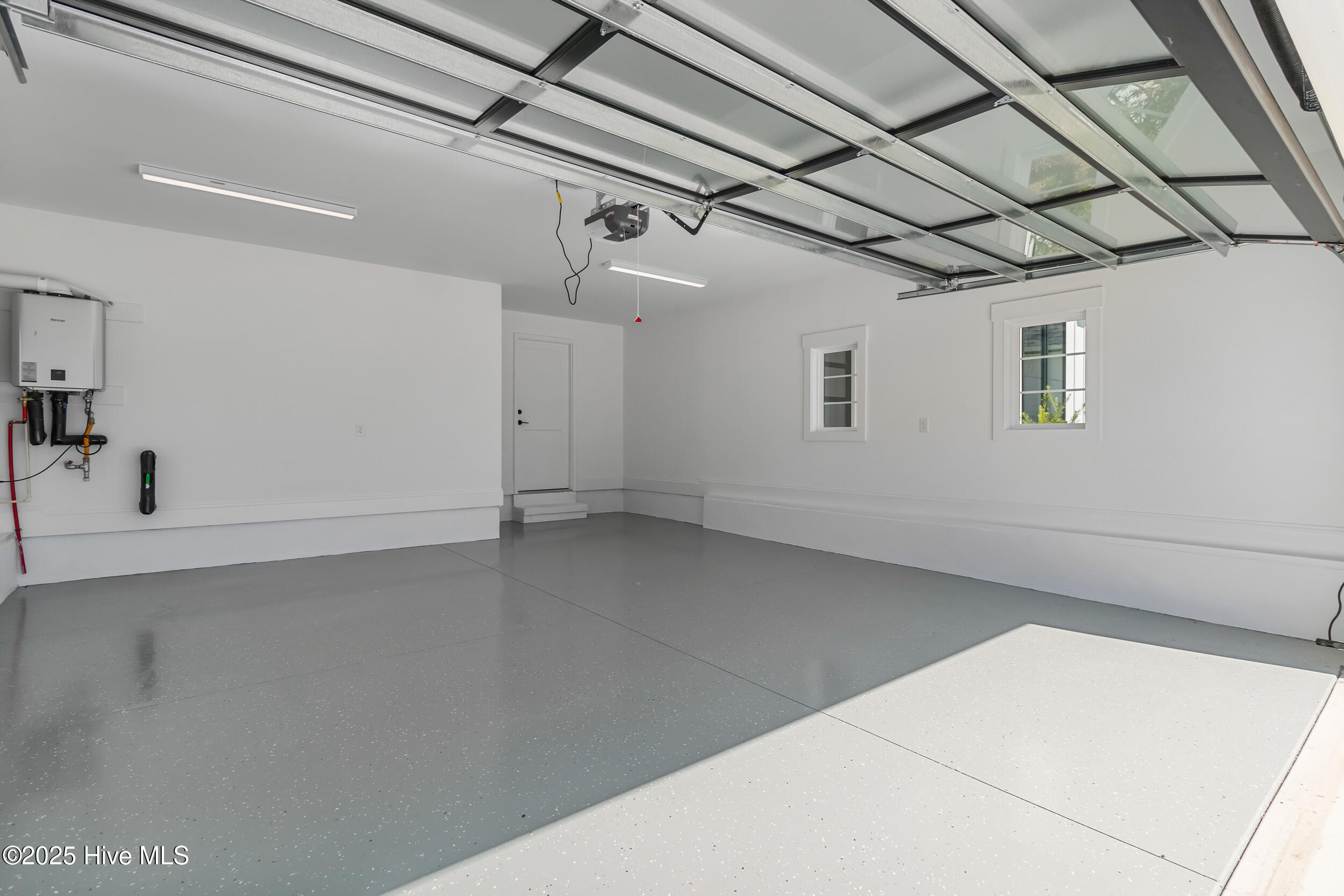 Painted and Expoxy garage floor