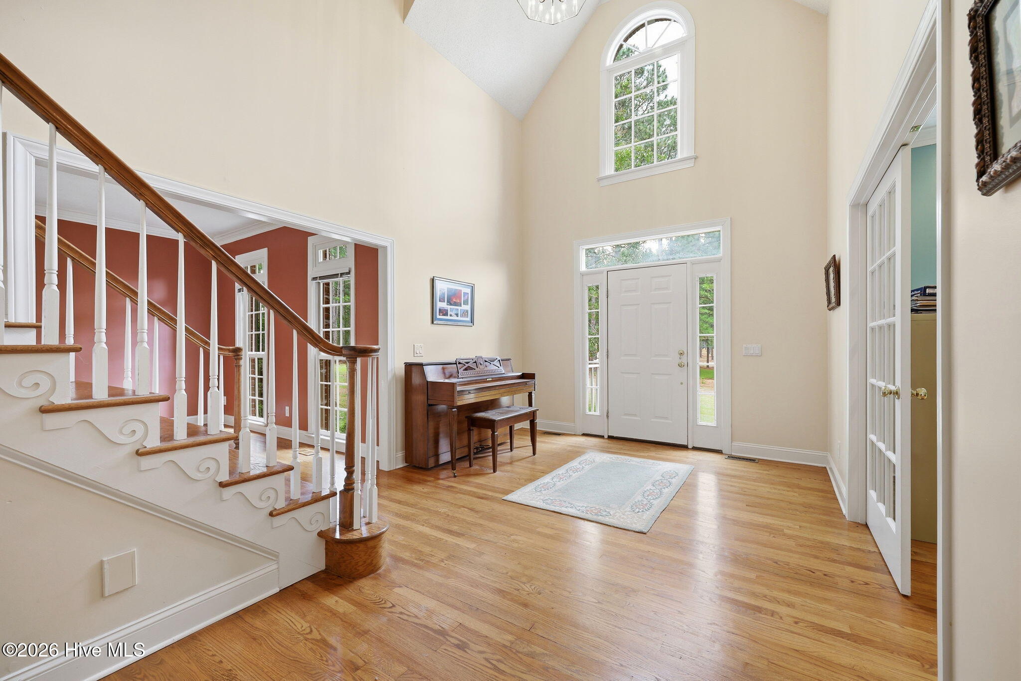 looking toward front entry