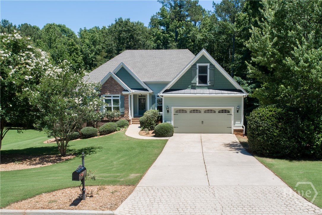 Front of House and Driveway