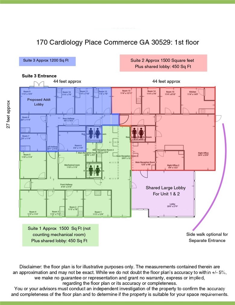 170 Cardiology UNIT EXECUTIVE OFFICE, Commerce, GA, 30529