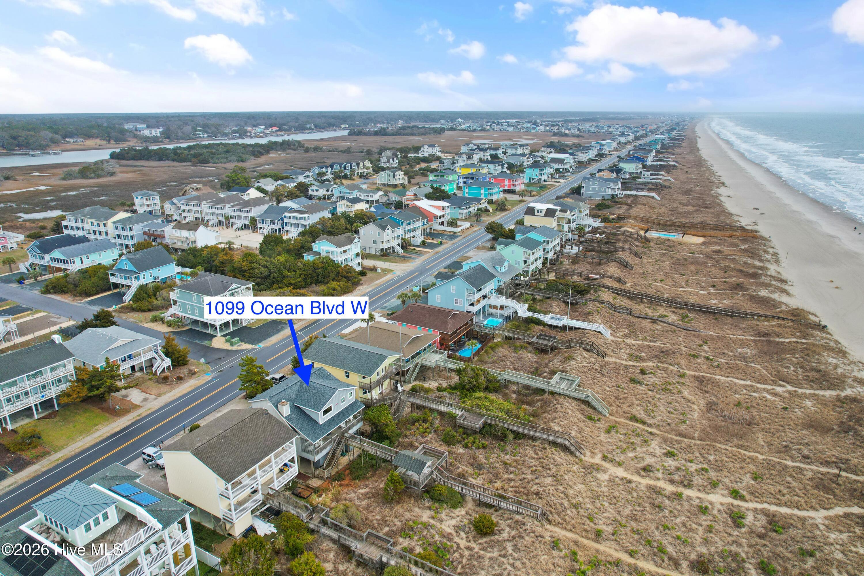 1099 Ocean Boulevard W, Holden Beach, NC, 28462