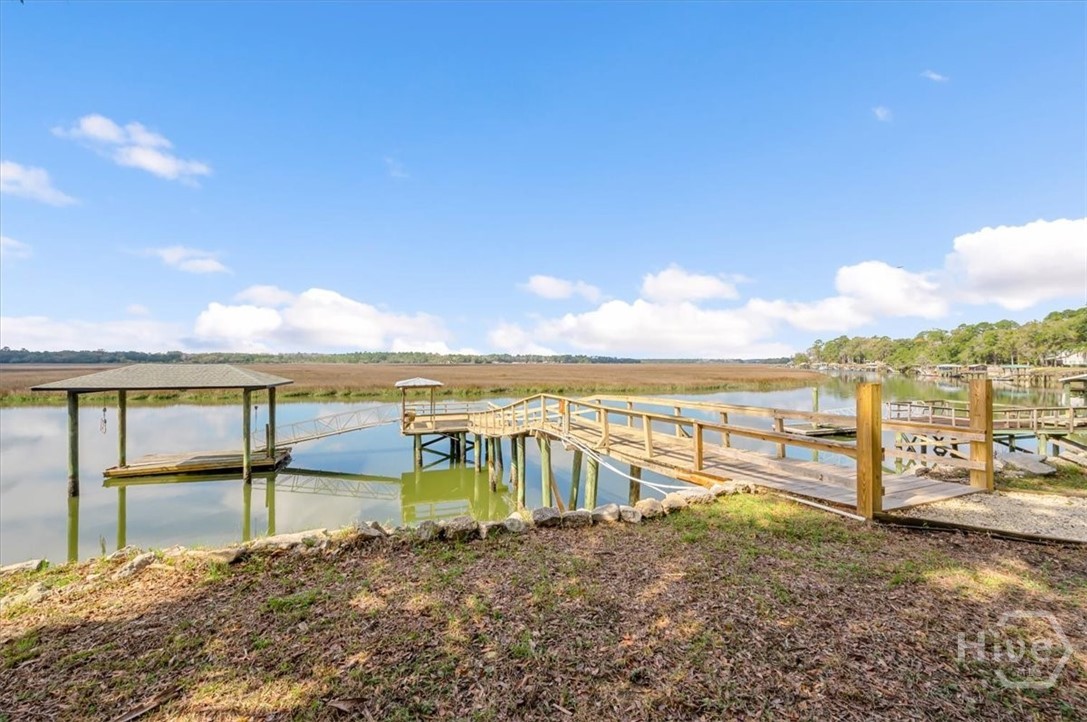 Dock Walk and landing with water service