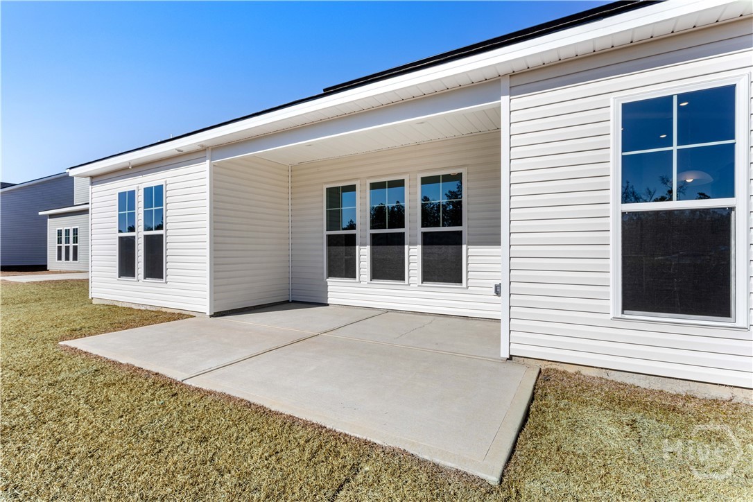 Covered Back Porch