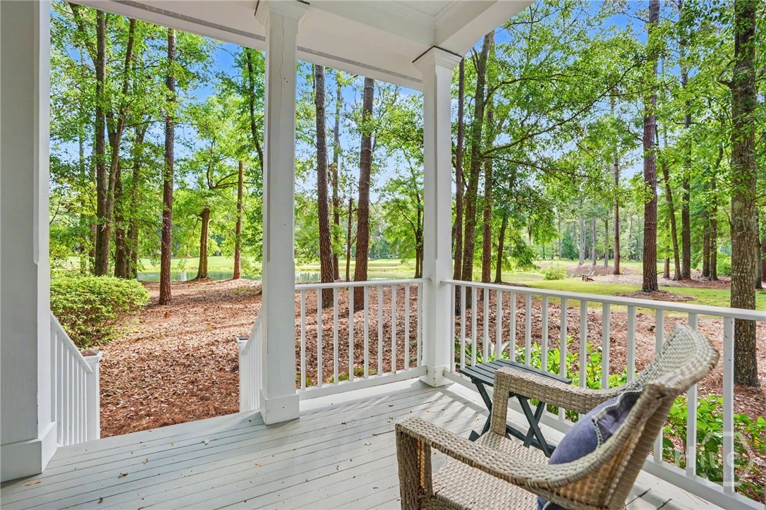 Guest Cottage Back Porch