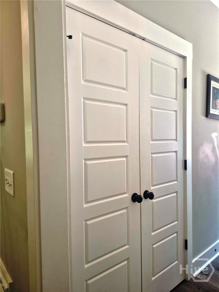 Double Doors in Hall Closet