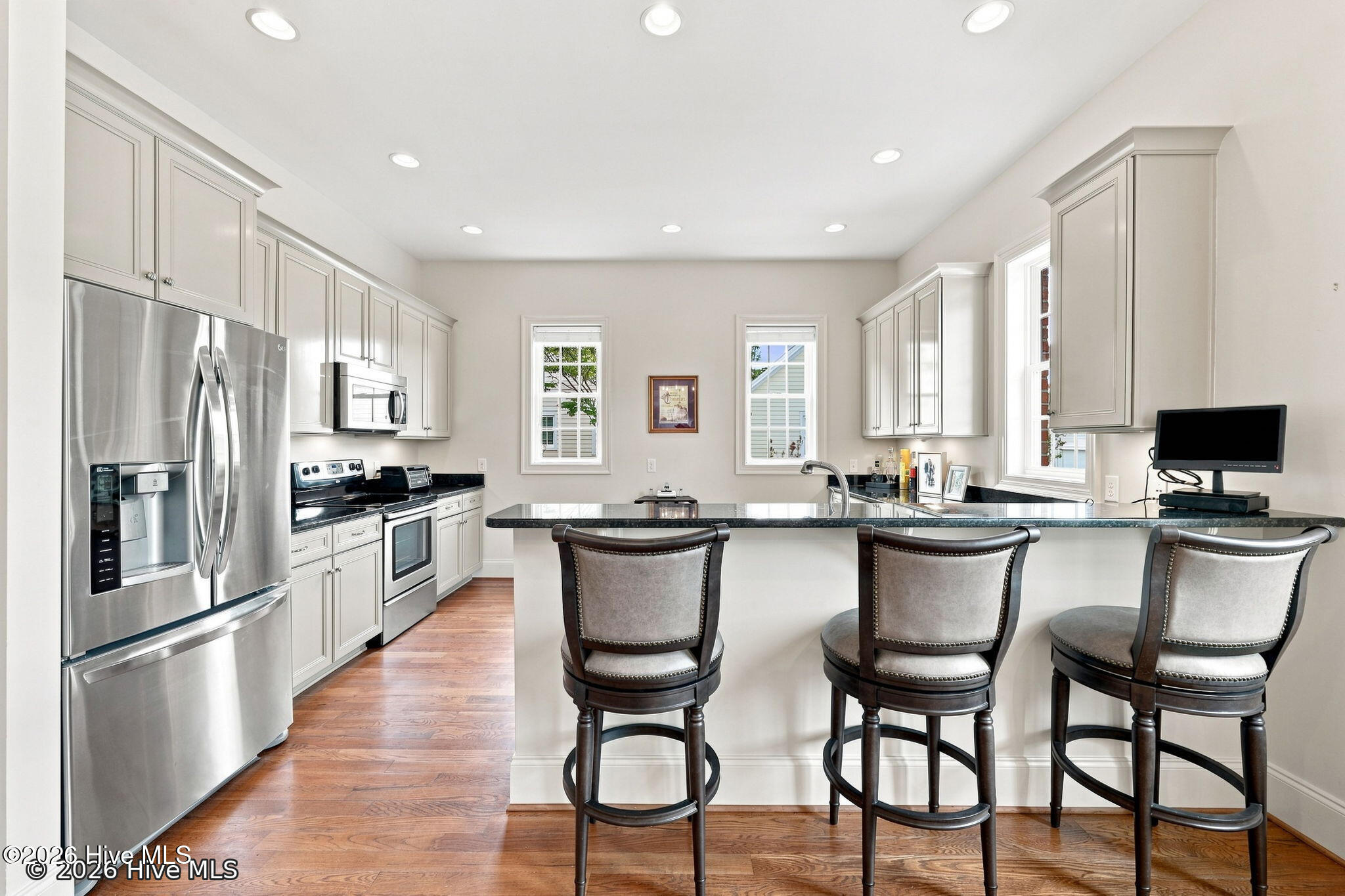 Kitchen View From Dining Area