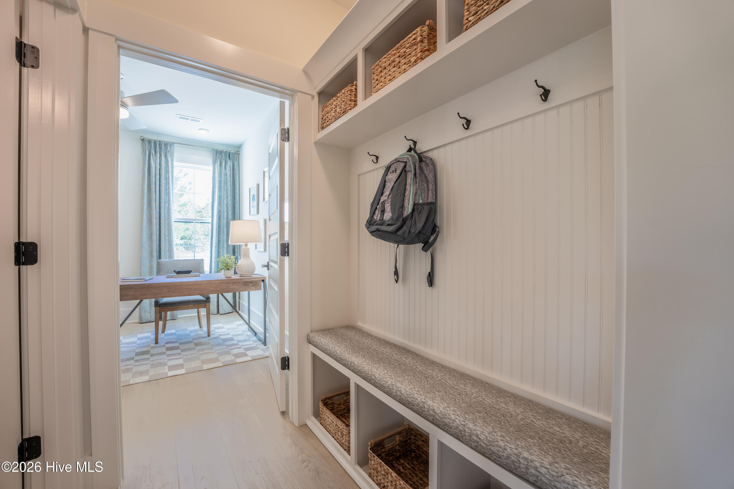 4 HHHunt Homes - Chatham- Mud Room Bench