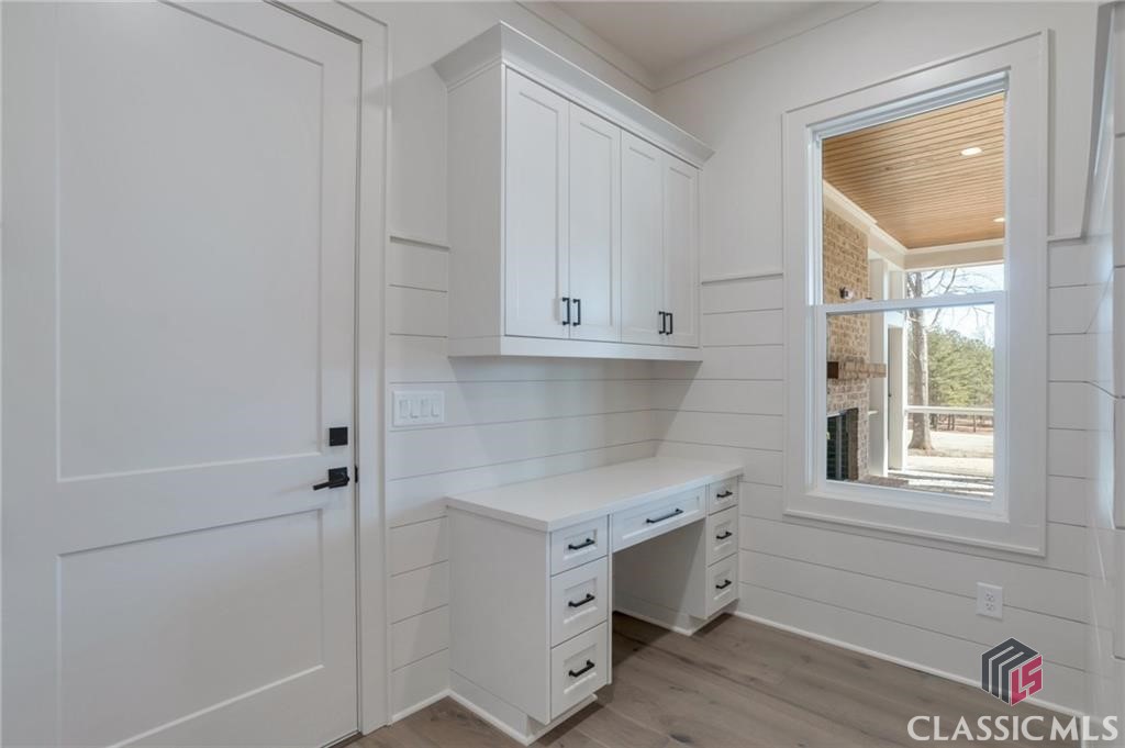 Mud Room - Built-in work center