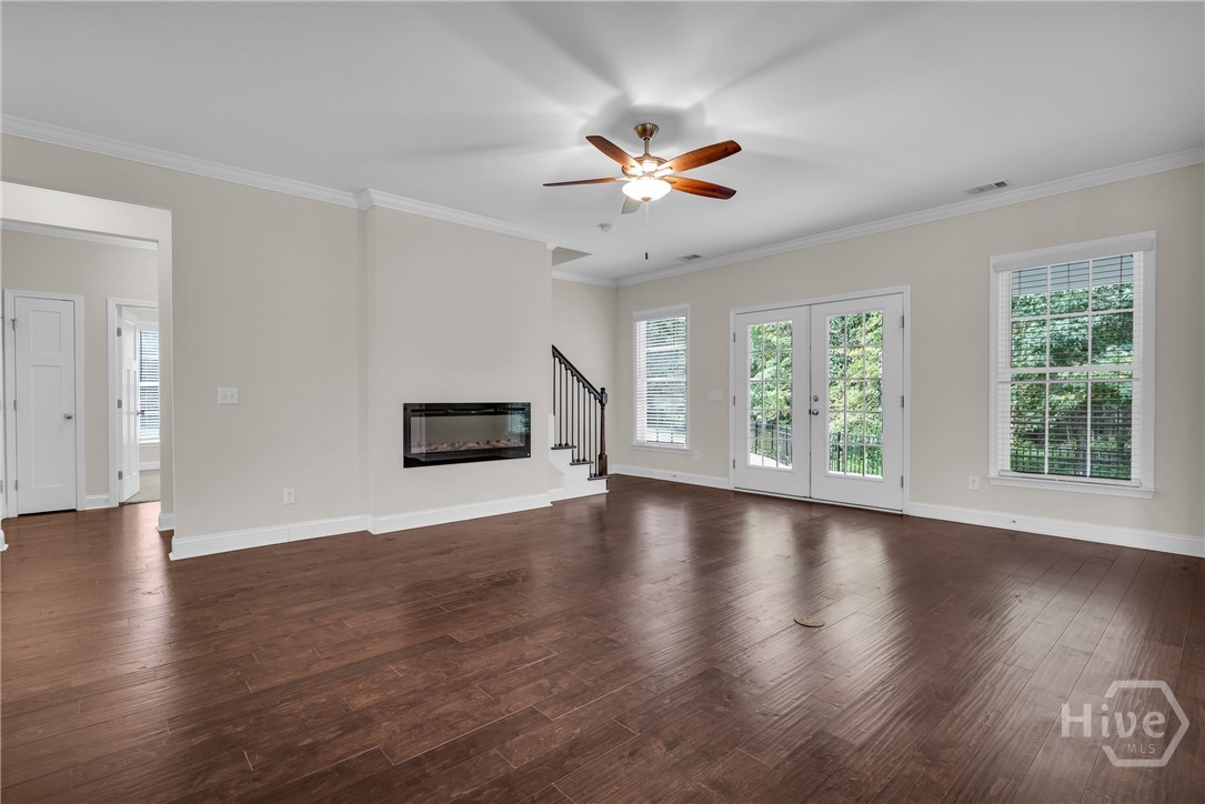 Large open concept family room