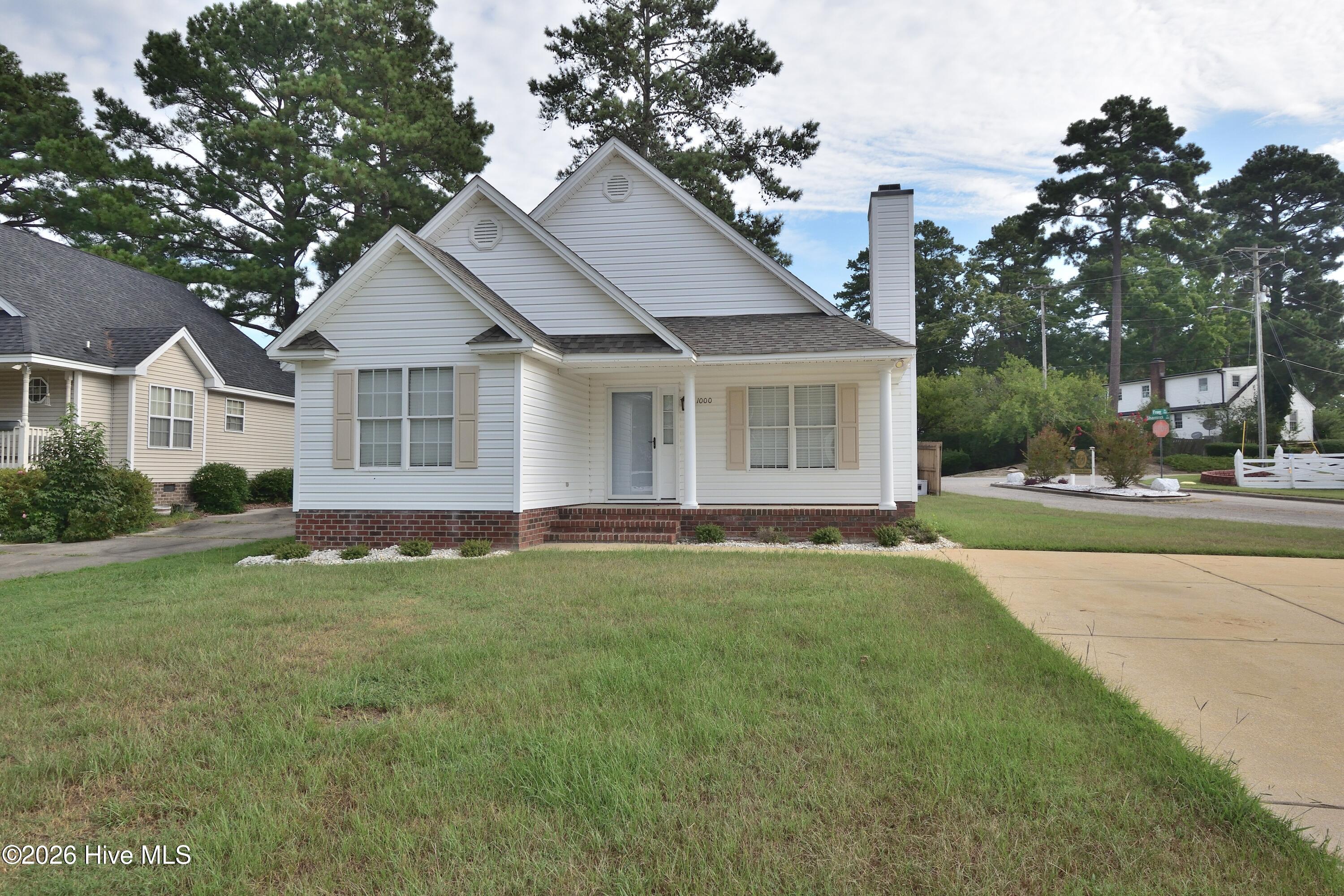 Welcome home to this beautifully updated 3-bedroom, 2-bath home offering a fresh, move-in-ready feel throughout! Recent updates include a new roof, fresh interior paint, LVP flooring, and all-new appliances. The inviting living area features a fireplace with an existing gas connection, ready for the new owner to add gas logs and enjoy cozy evenings at home. The primary bedroom offers a spacious walk-in closet, while two additional bedrooms provide plenty of flexibility for family, guests, or a home office. Outside, relax on the covered front porch or enjoy the backyard patio, perfect for grilling and outdoor entertaining. With thoughtful updates inside and out, this home is ready for its next owner!