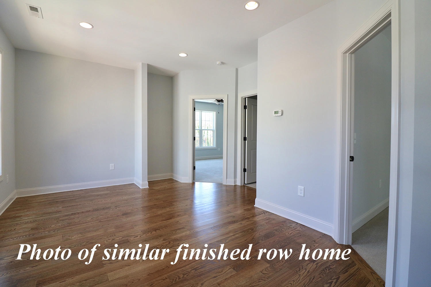 Photo of similar finished row home