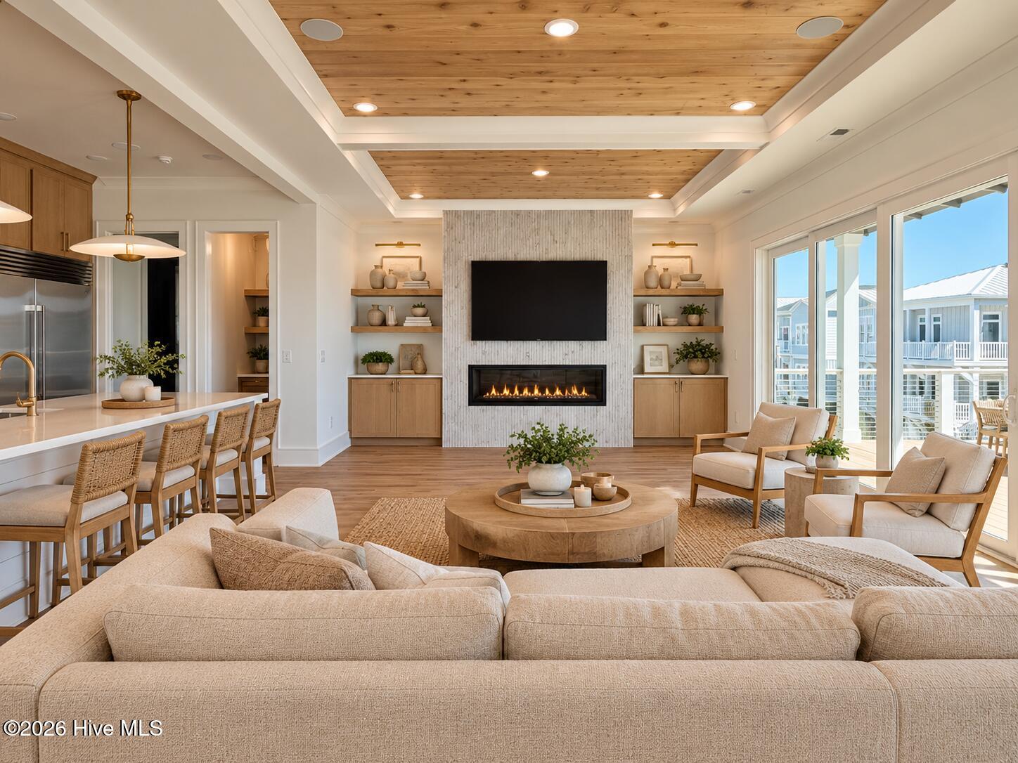 Virtually staged image until furniture is set up. This home is being sold furnished.
