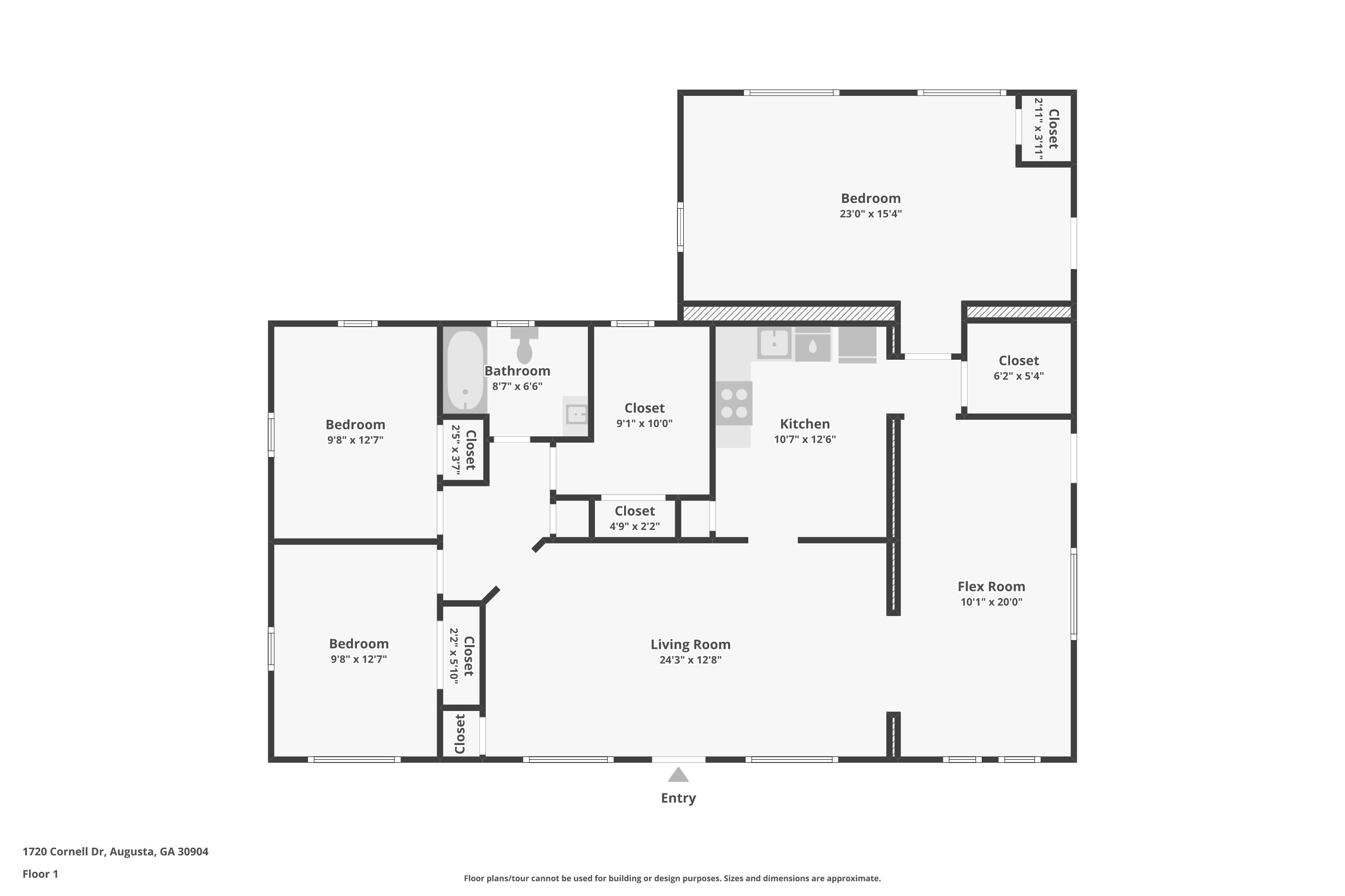 Homes For Sale - 1720 Cornell Drive<br/> Richmond County, Augusta, GA 30904