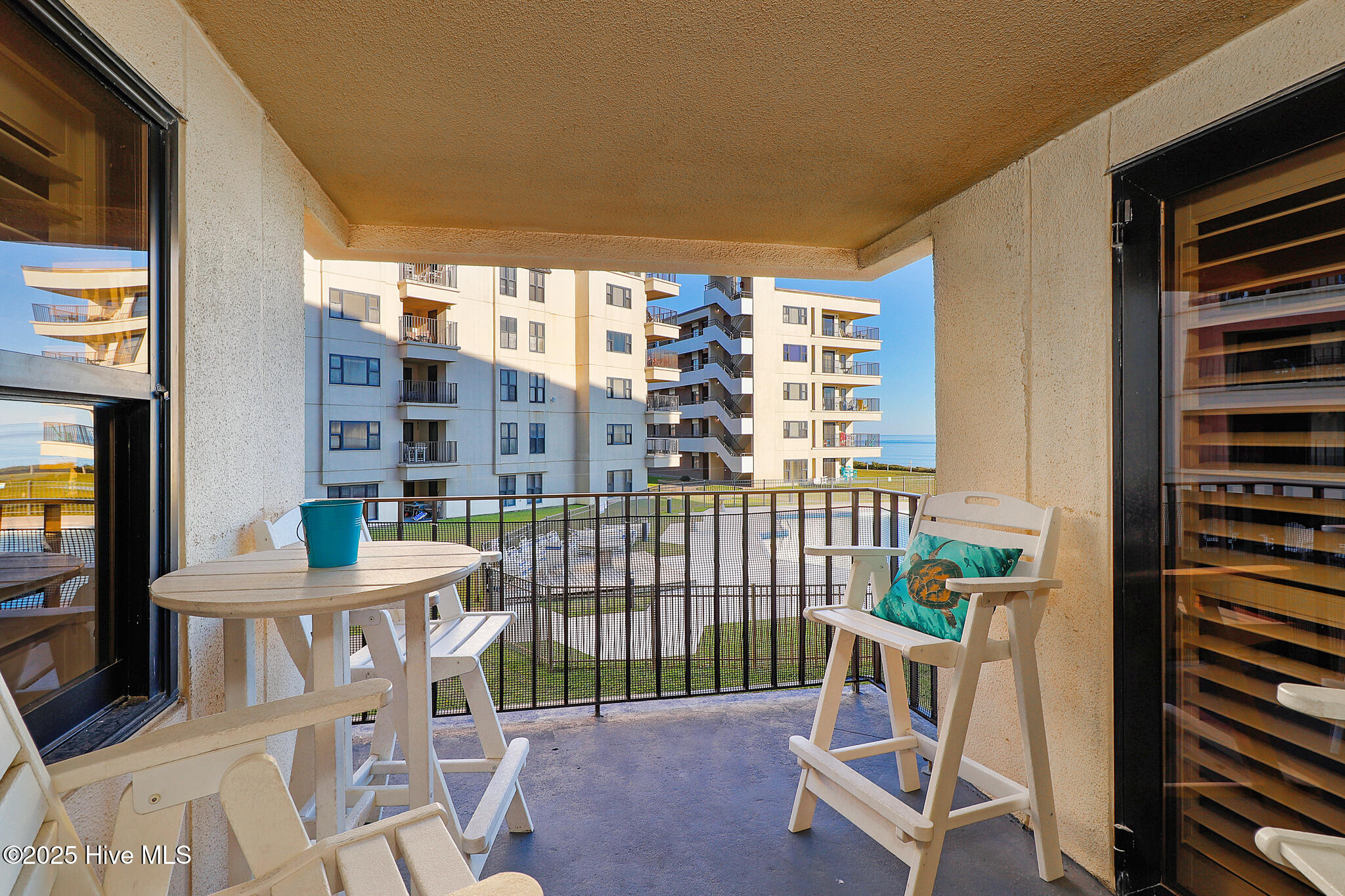 Covered porch off dining room