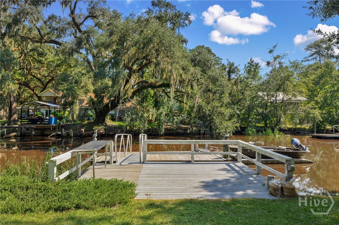 Private dock and water access