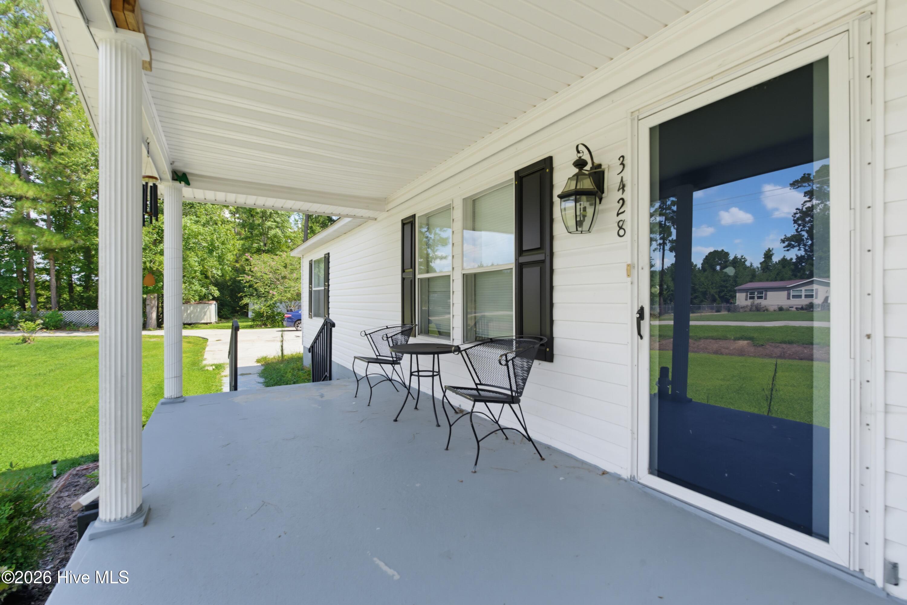 Exterior photo of 3428 Sam Potts Highway, Hallsboro, NC 28442. MLS: 100599976