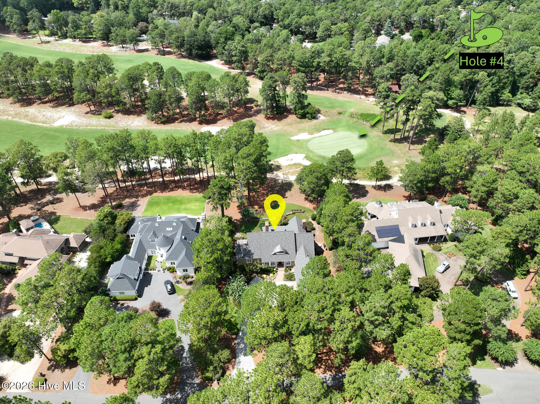 Exterior photo of 50 Brookhaven Road, Pinehurst, NC 28374. MLS: 100599715
