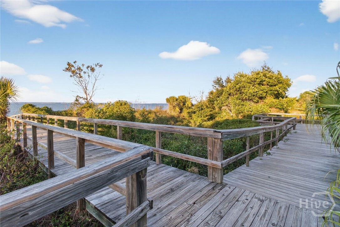 Walk way to the beach