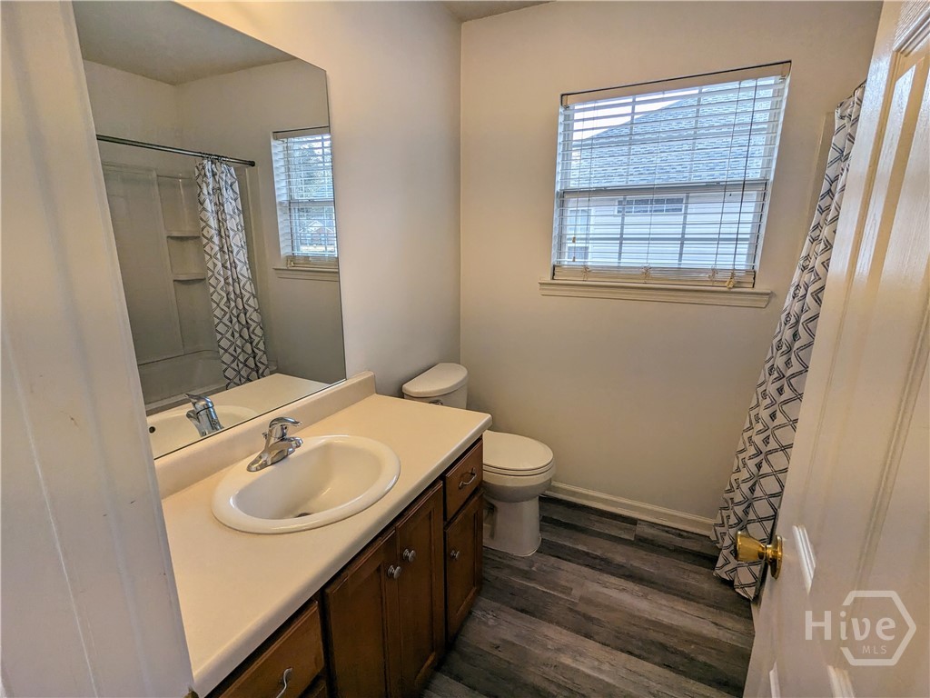 Hall bath.