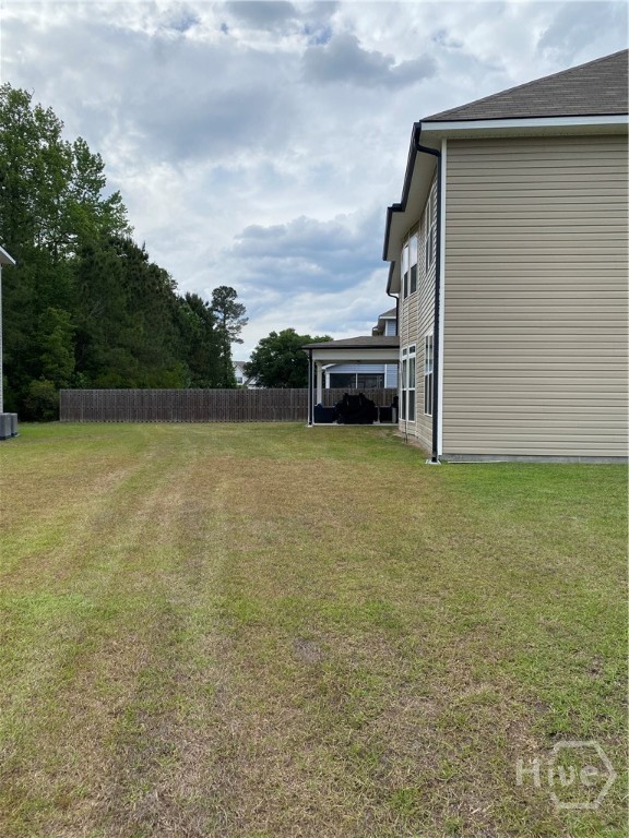 Back yard