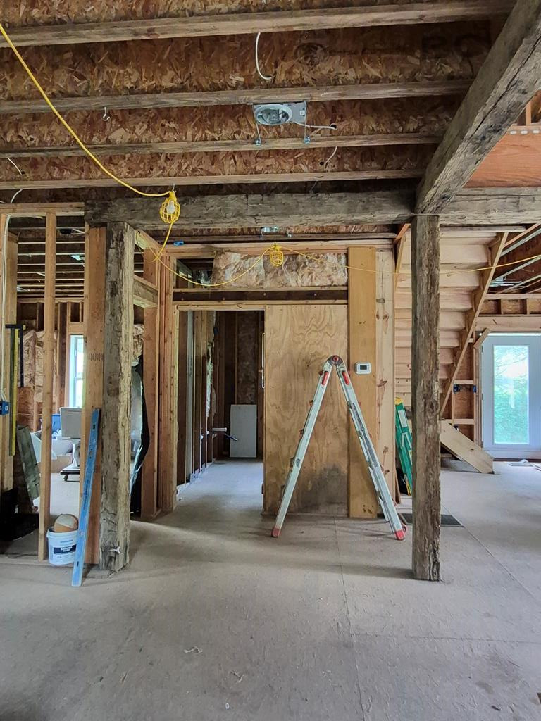 Main floor bathroom entry