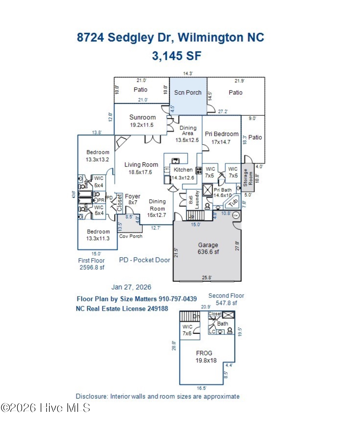 Homes For Sale - 8724 Sedgley Drive<br/> Wilmington, NC 28412