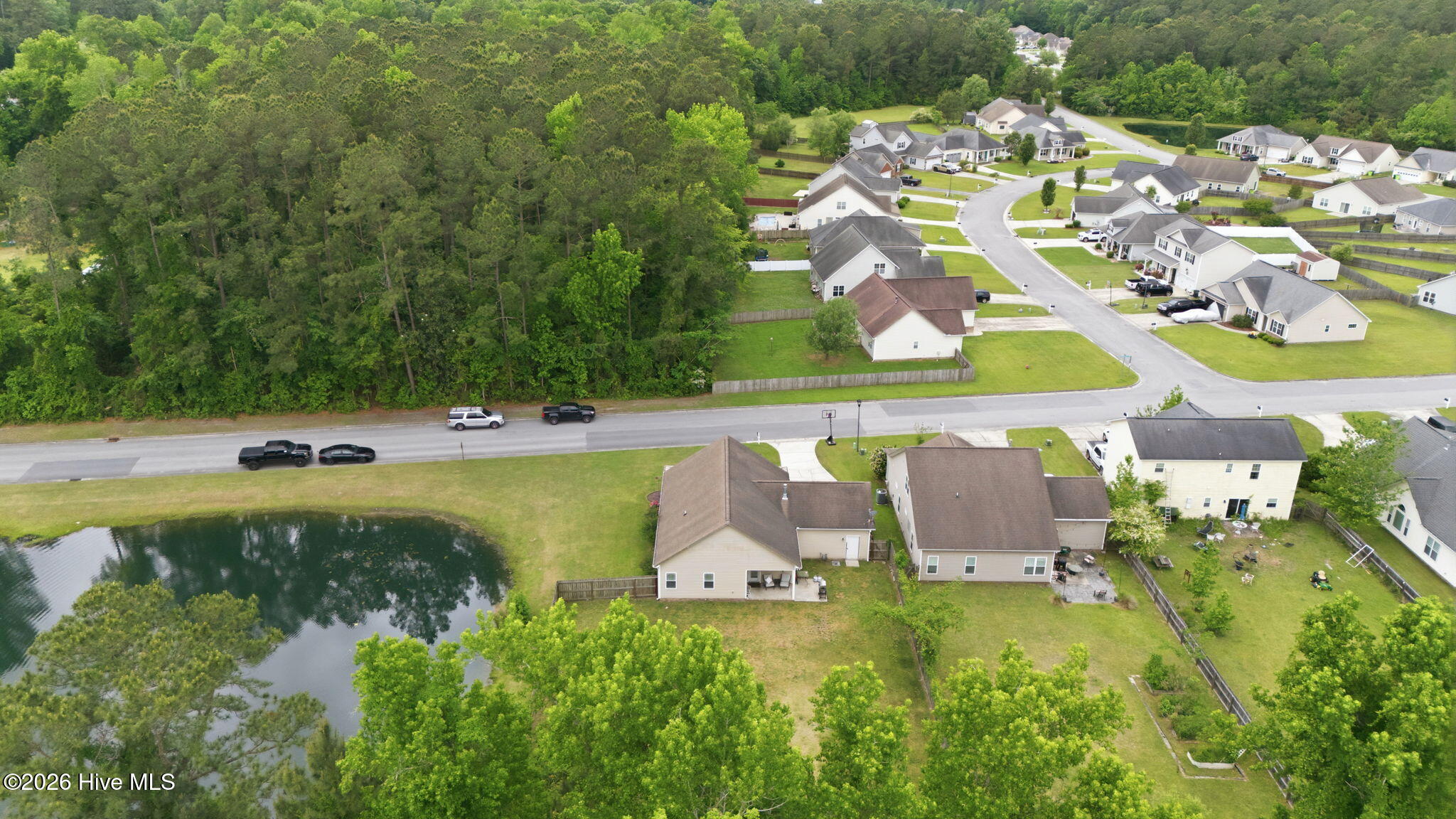 Overhead view