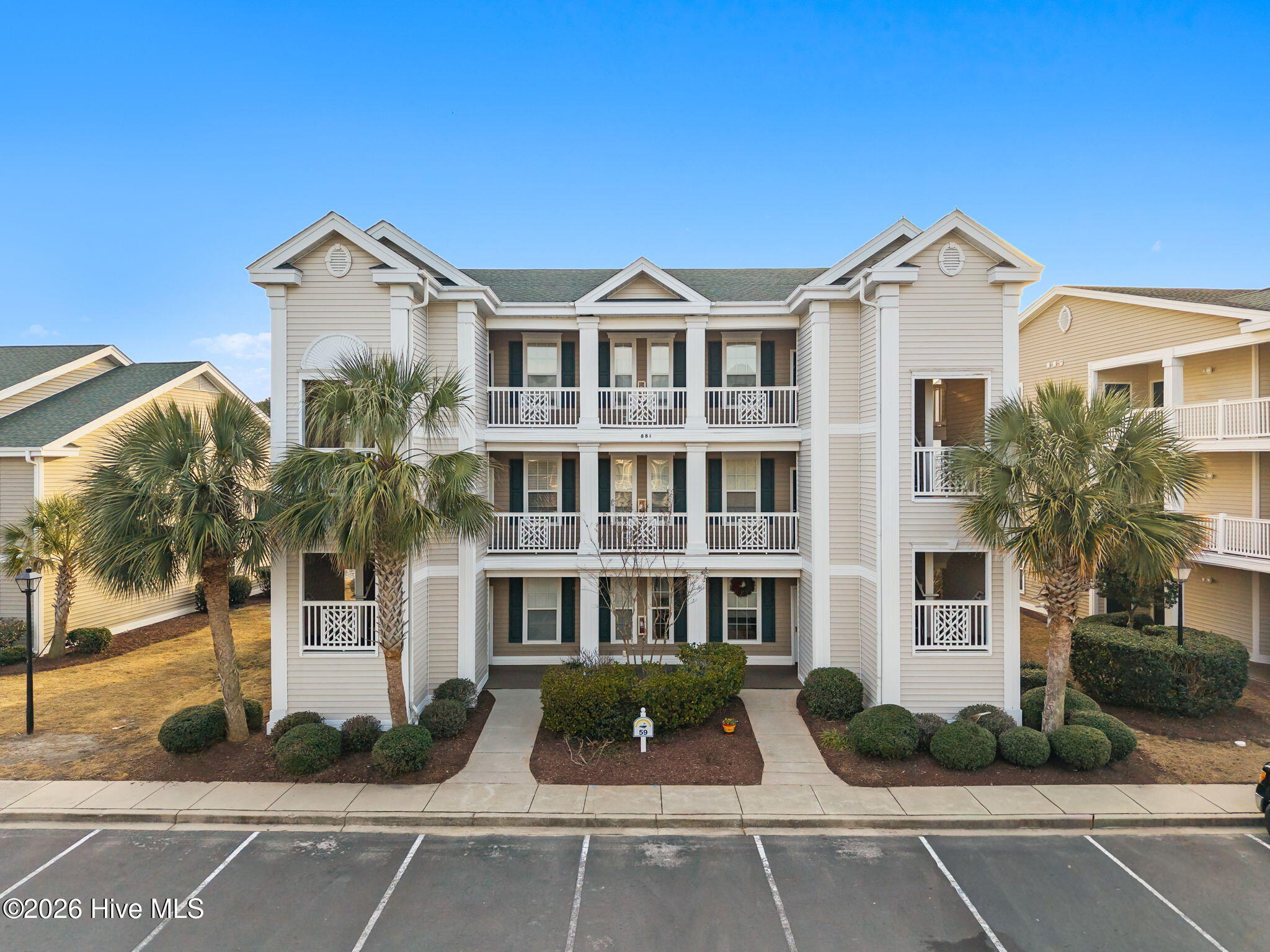 You don't want to miss out on this fully furnished 2-bed 2-bath condo just moments from the sand of Sunset Beach.  You can enjoy views of the pond from the spacious balcony and soak up the natural light throughout. Located in the golf community of Sandpiper Bay, whether you are looking for golf, activities, or relaxing on the beach, the area has so much to offer.