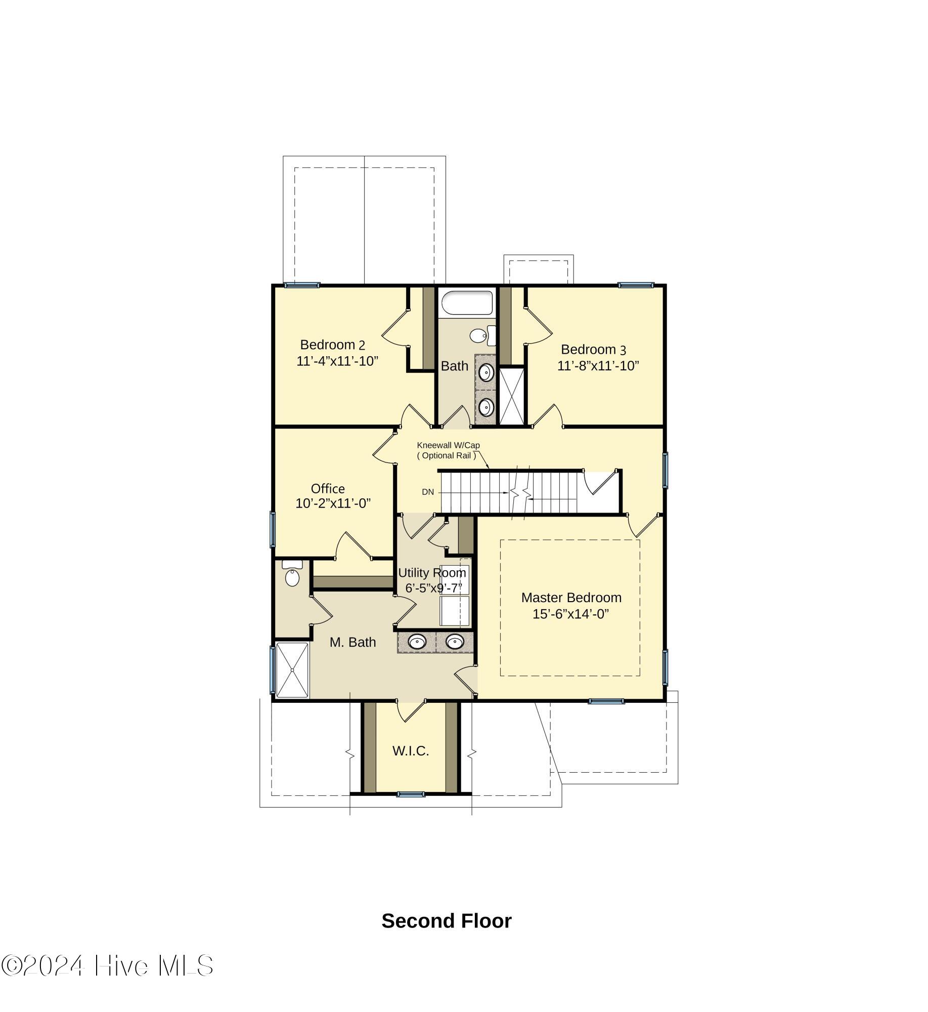 CL 2376 Second Floor Plan