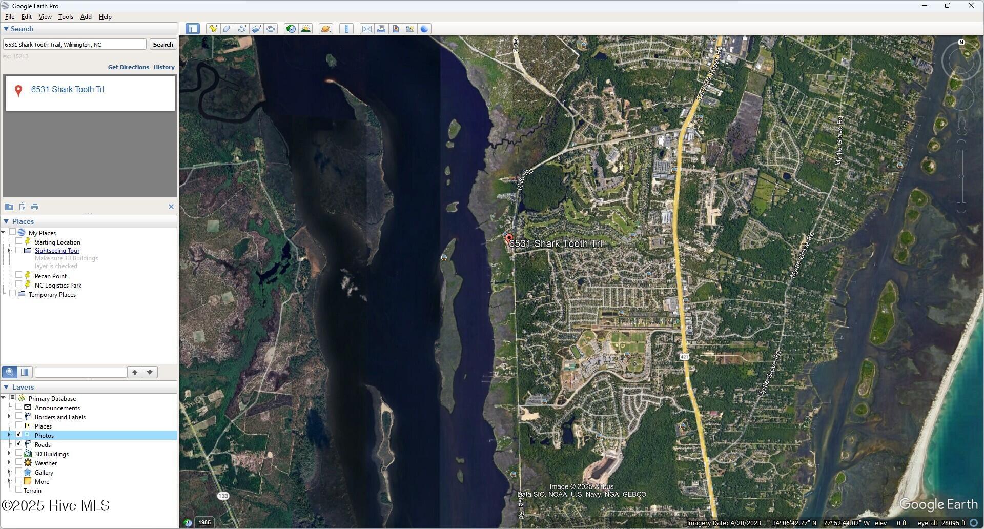 Grand Bay Google Earth Aerial