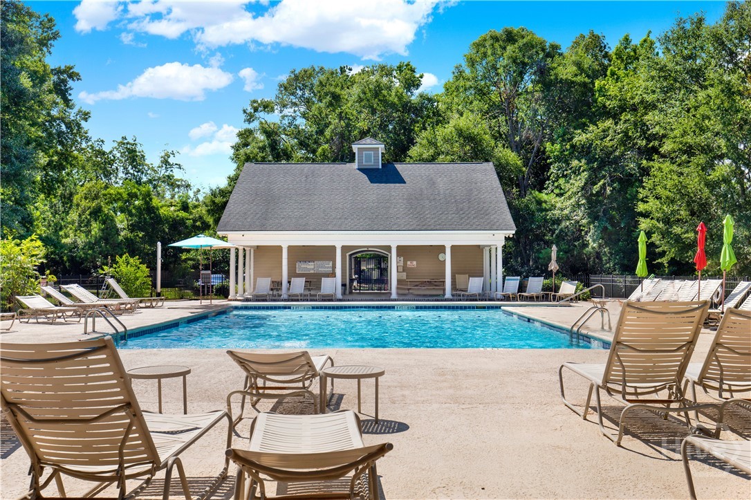 Community pool and clubhouse