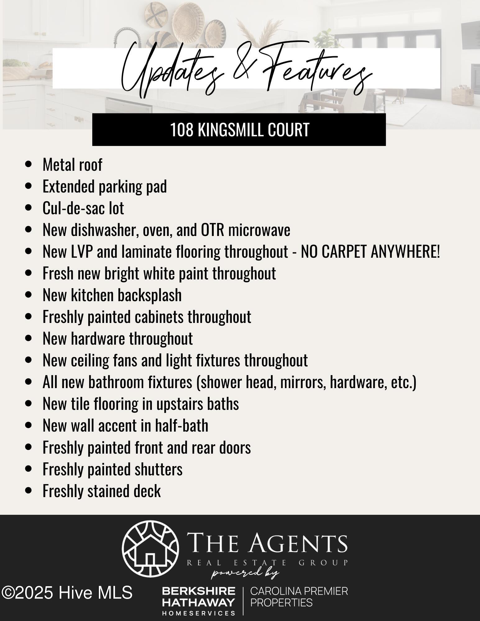 Features - 108 Kingsmill