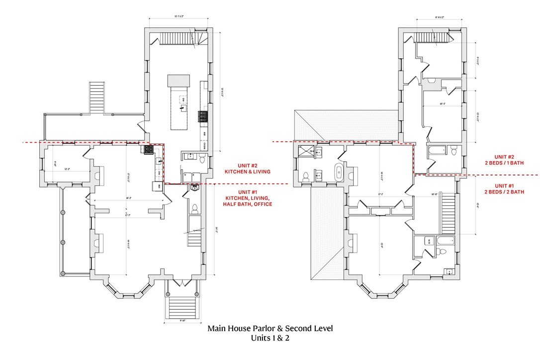 Main House Parlor & Second Level