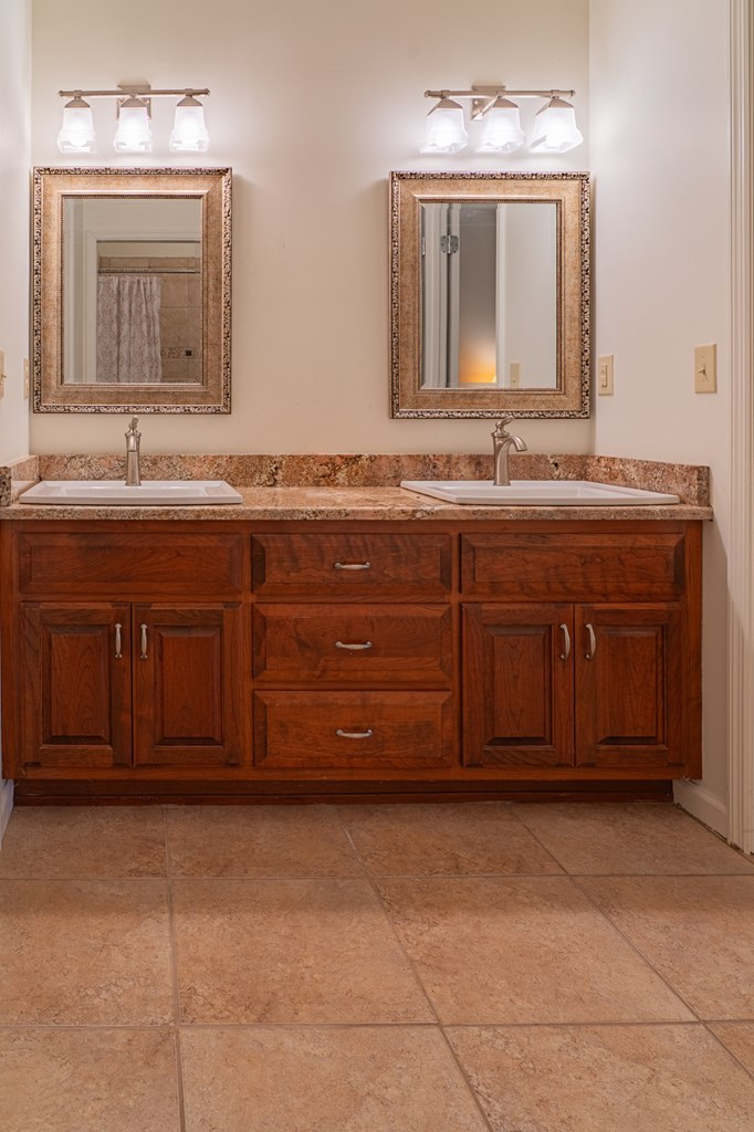 Basement bathroom