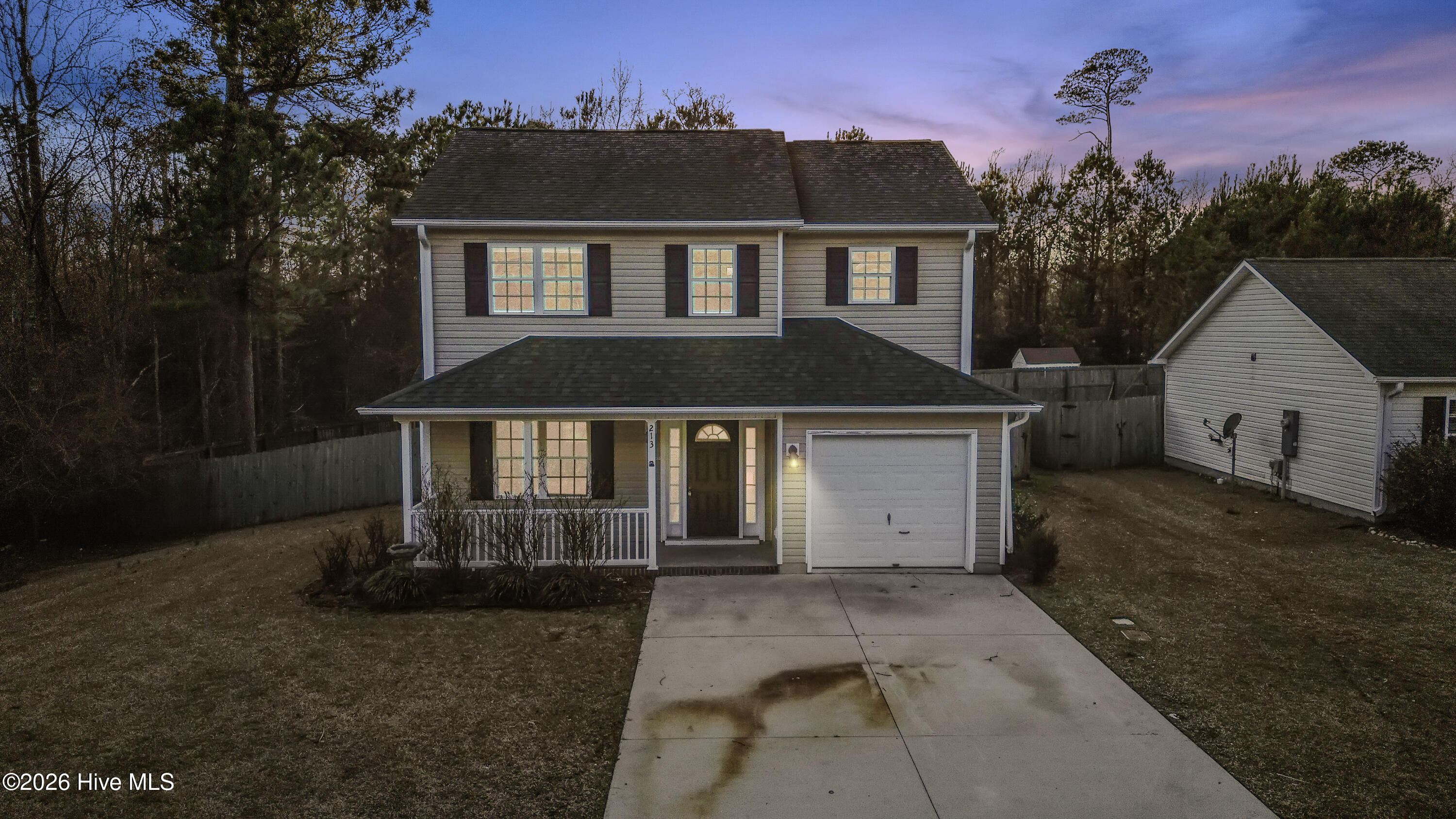 213 Loren Road, Hubert, NC 28539 – photo 2: Twilight photo