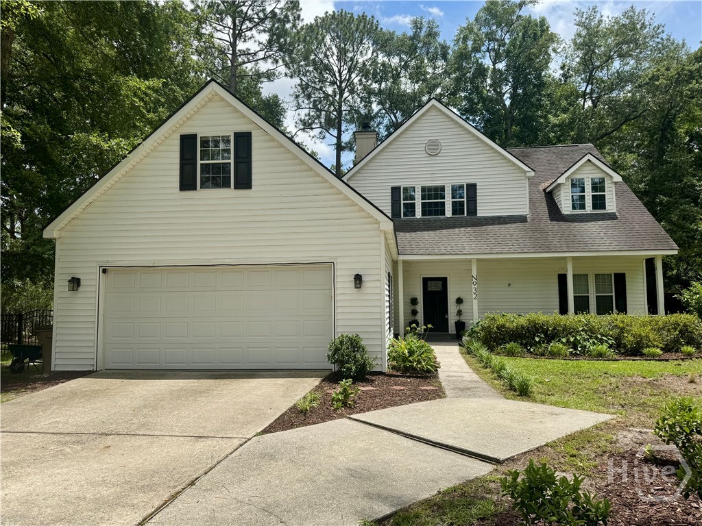 Gracious southern home w/ 3 porches