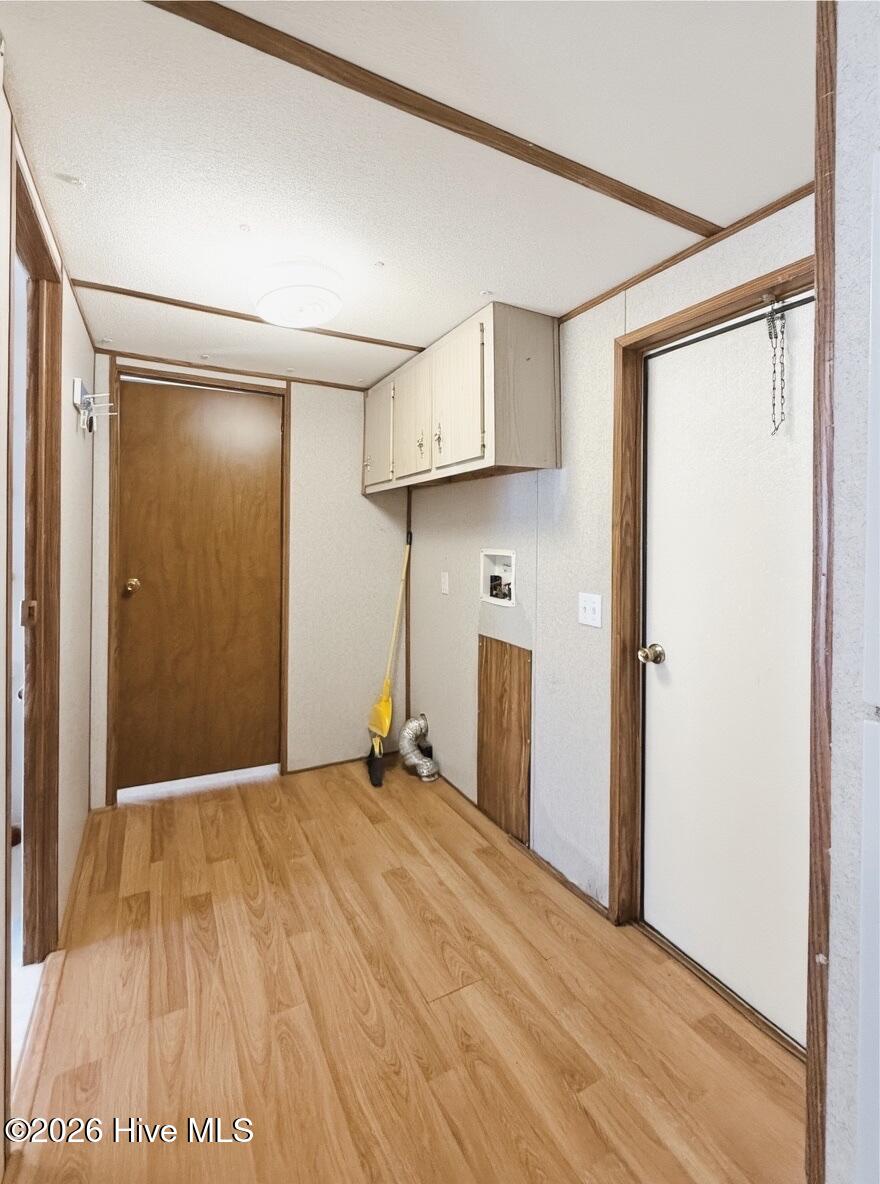 Backdoor and Laundry Area